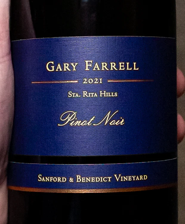 Gary Farrell Pinot Noir Sanford & Benedict Santa Rita Hills 2021 - Image 2