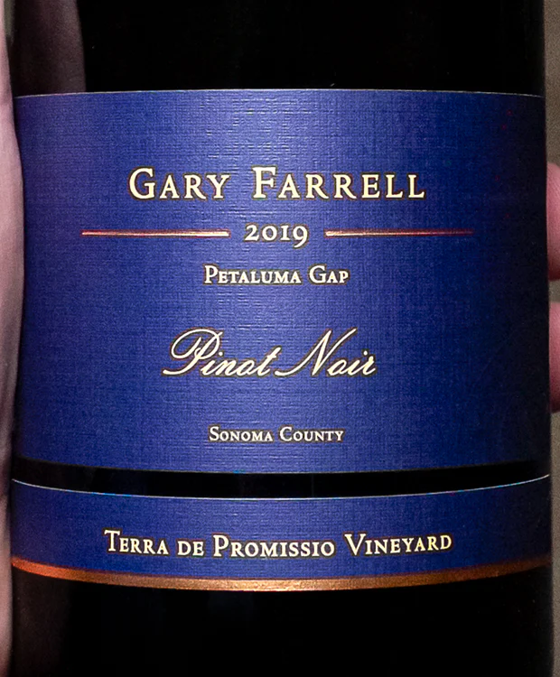 Gary Farrell Pinot Noir Terra de Promissio Vineyard Petaluma Gap 2019 - Image 2