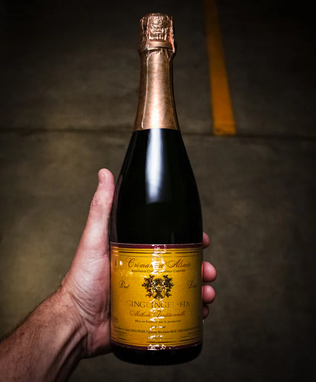 Ginglinger-Fix Cremant d'Alsace Brut 2021 (Damaged Labels)