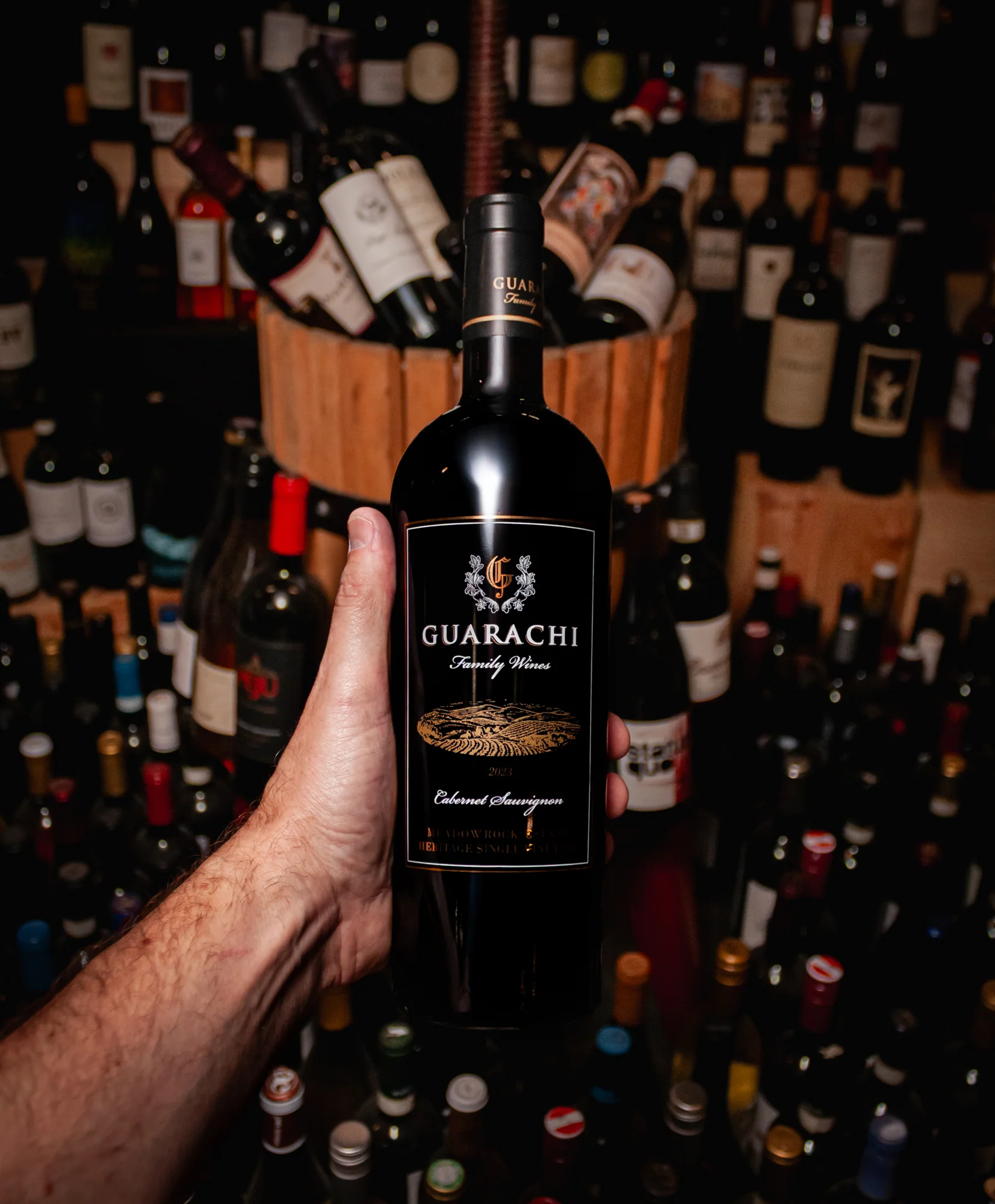 Guarachi Cabernet Sauvignon Meadowrock Vineyard Atlas Peak Napa Valley 2023 - Image 3