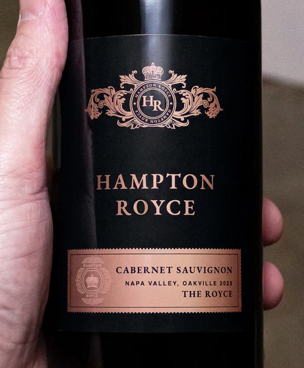 Hampton Royce Cabernet Sauvignon The Royce Oakville Napa Valley 2023 - Image 3