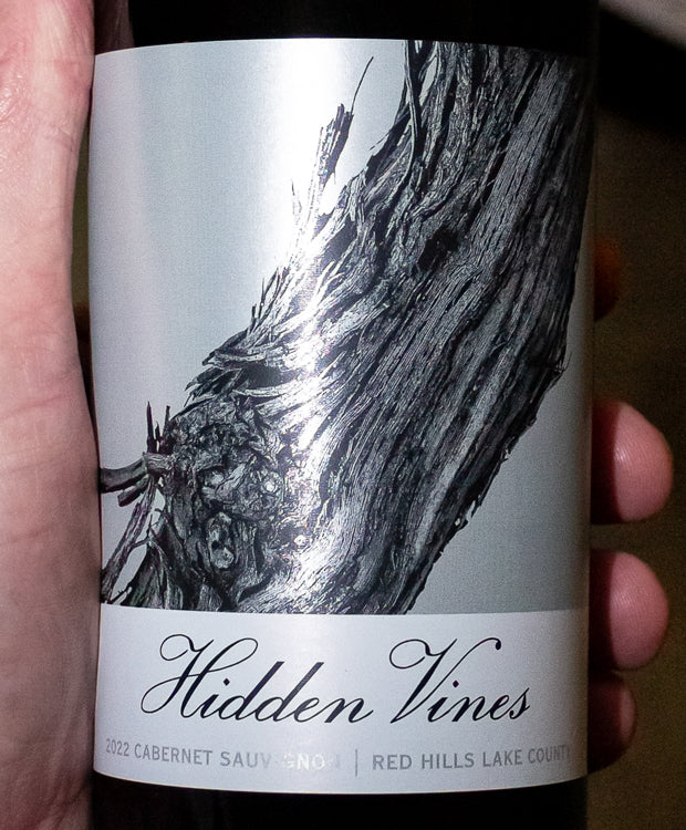 Hidden Vines Cabernet Sauvignon Red Hills Lake County 2022 - Image 2