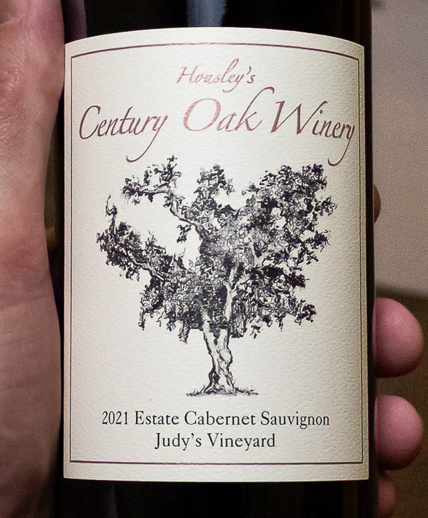 Housley's Century Oak Winery Cabernet Sauvignon Estate Judy's Vineyard Mokelumne River 2021 - Image 2