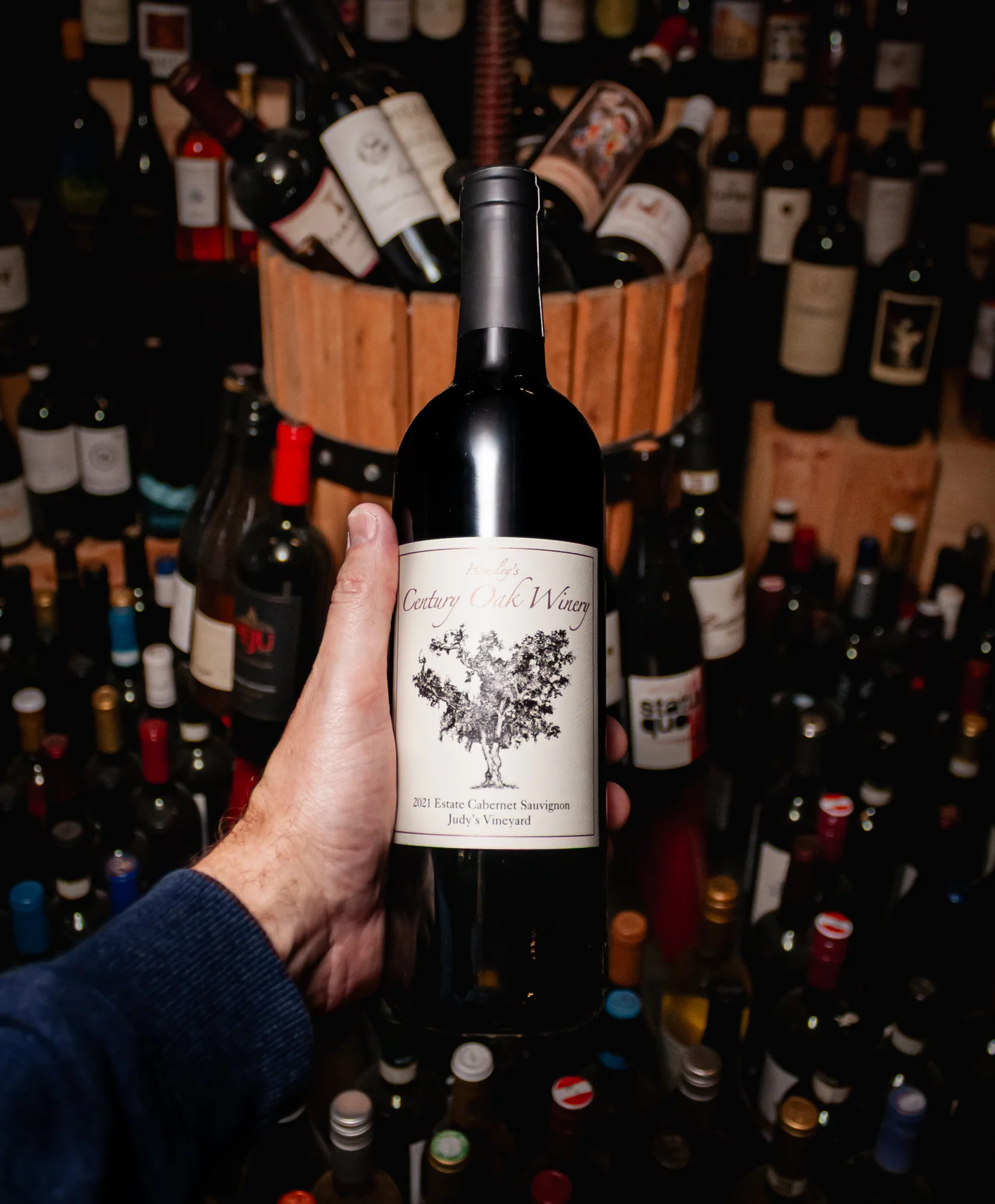 Housley's Century Oak Winery Cabernet Sauvignon Estate Judy's Vineyard Mokelumne River 2021 - Image 3