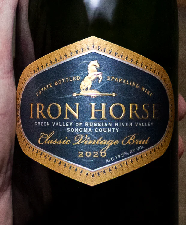 Iron Horse Classic Vintage Brut Green Valley of Russian River Valley 2020 - Image 2