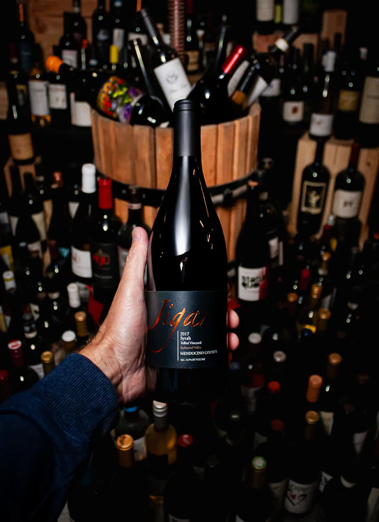 Jigar Wines Syrah Tollini Vineyard Mendocino County 2017