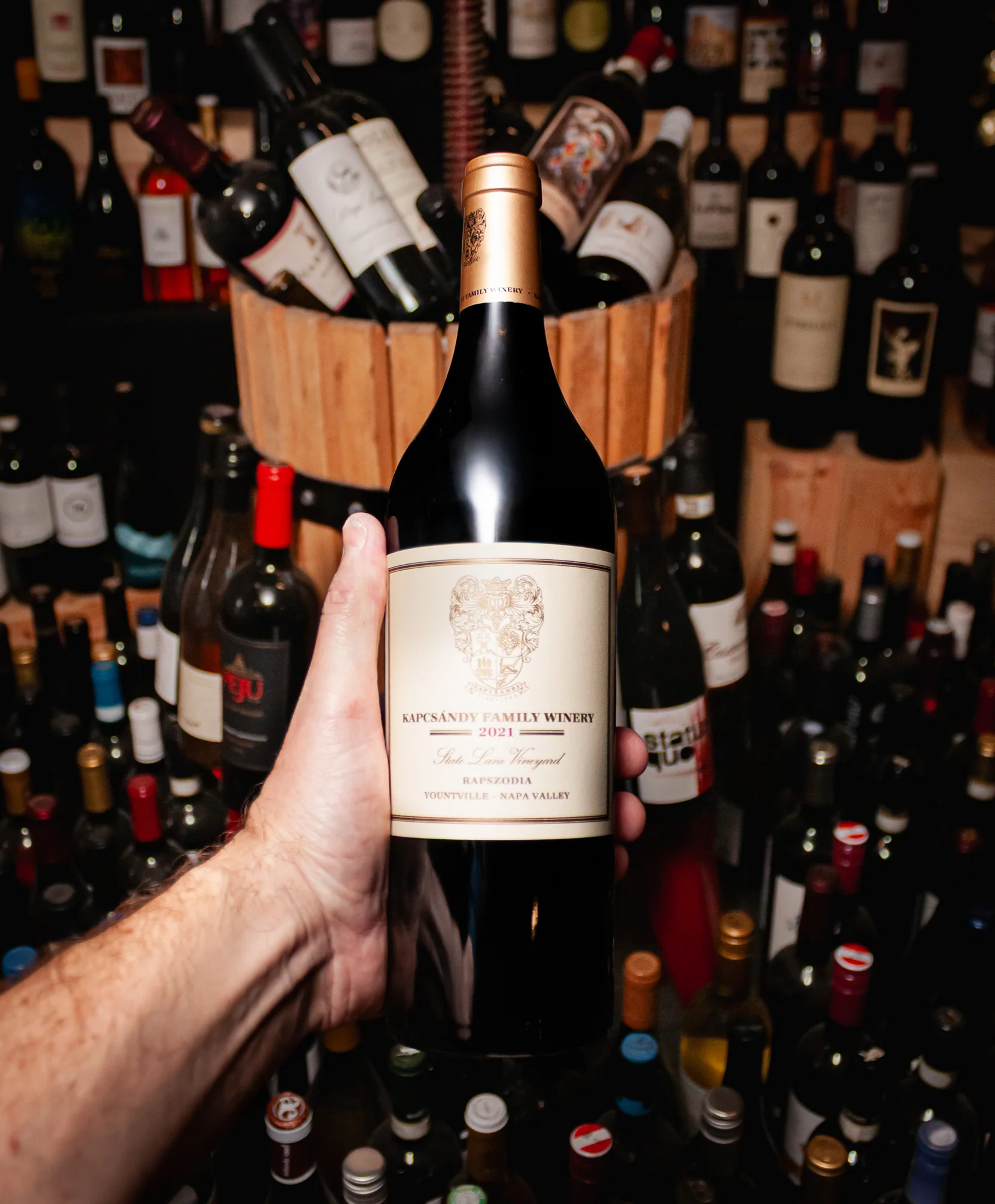 Kapcsándy Cabernet Franc Rapszodia Yountville Napa Valley 2021