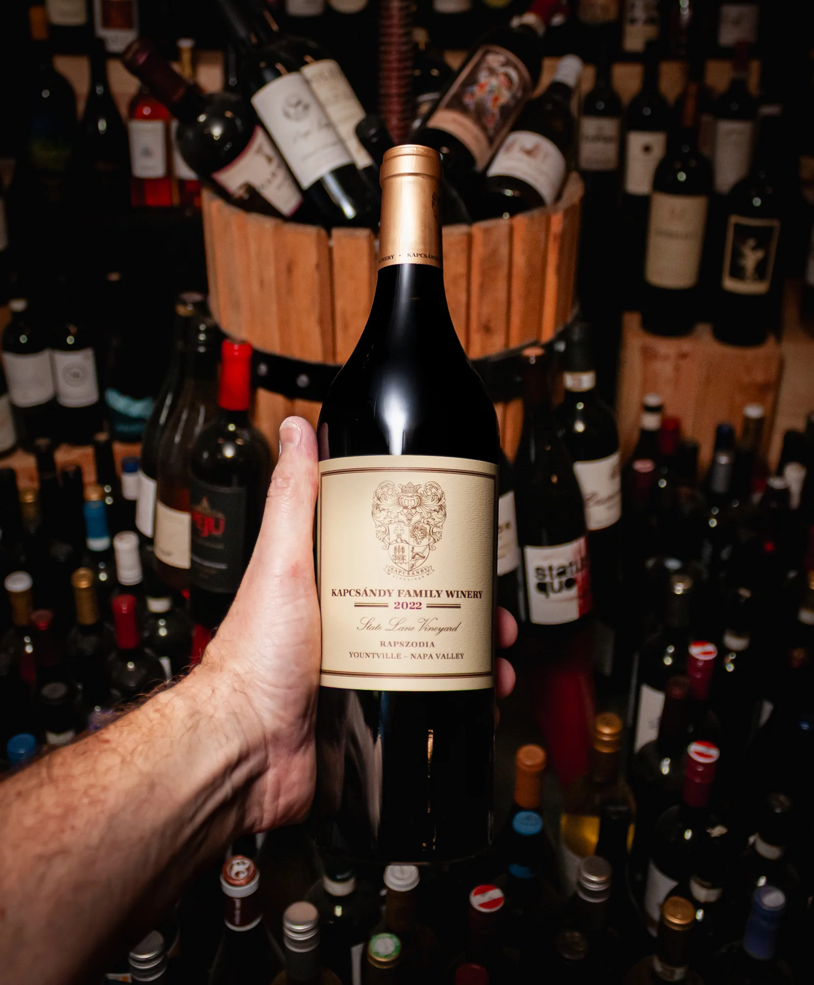 Kapcsándy Cabernet Franc Rapszodia Yountville Napa Valley 2022