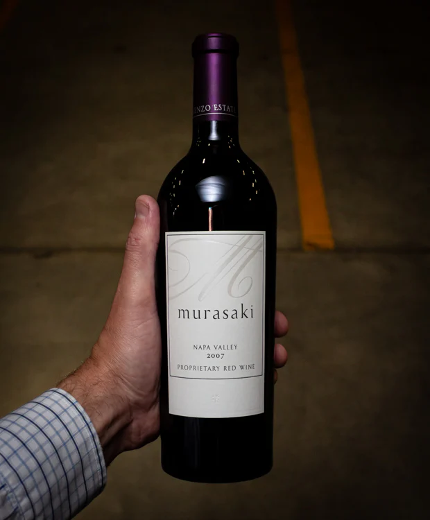 Kenzo Estate Bordeaux Blend Murasaki Napa Valley 2007
