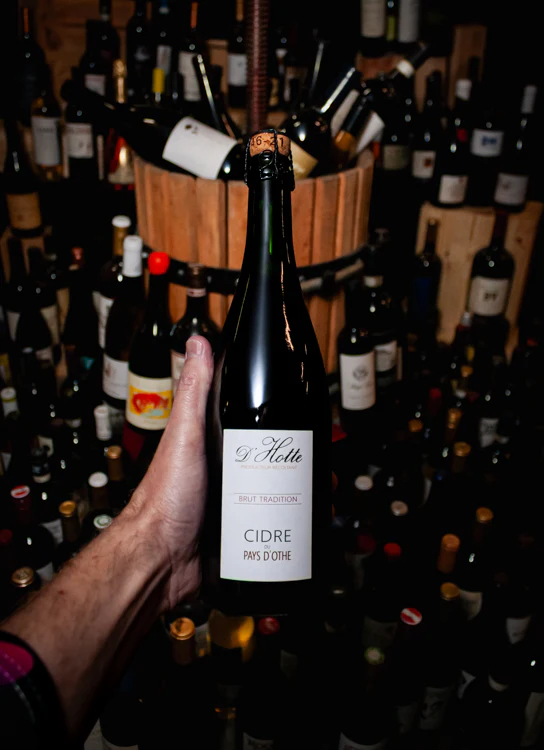 La Ferme d'Hotte Cidre du Pays d'Othe Brut Tradition NV (damaged label)