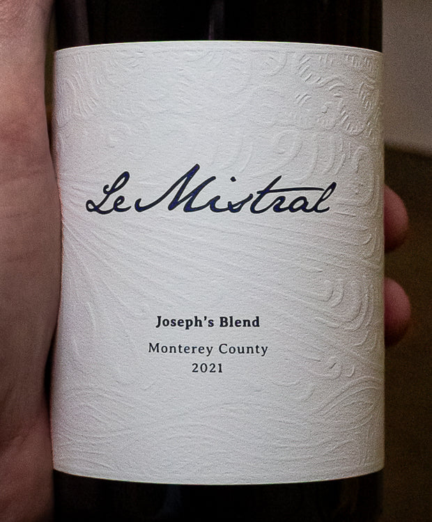 Le Mistral Red Blend Joseph's Arroyo Seco 2021 - Image 2