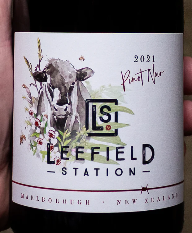 Leefield Station Pinot Noir Marisco Vineyards Marlborough 2021 - Image 2