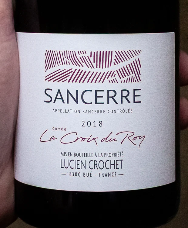 Lucien Crochet Sancerre Rouge La Croix du Roy 2018 - Image 2