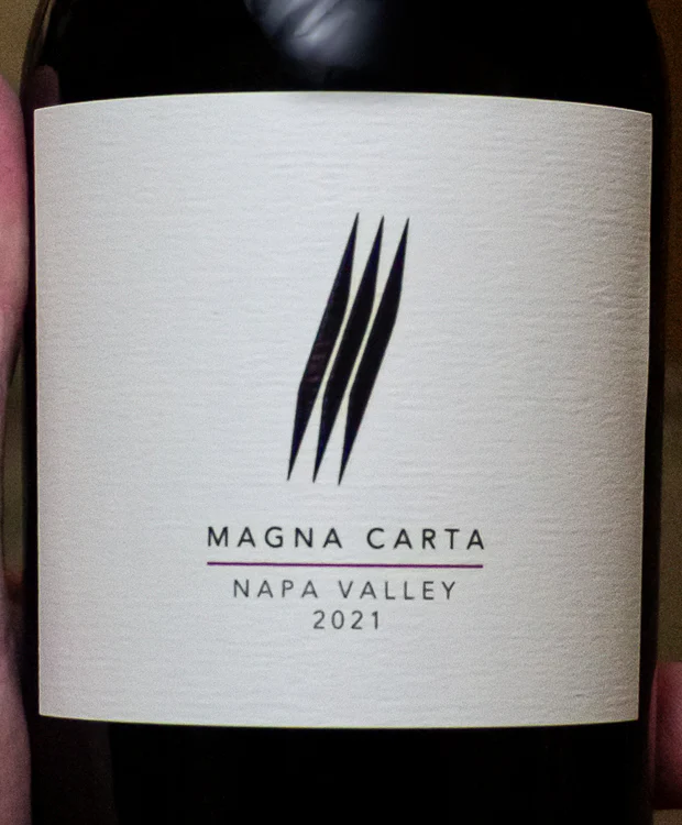 Magna Carta Cellars Proprietary Red Napa Valley 2021 - Image 2