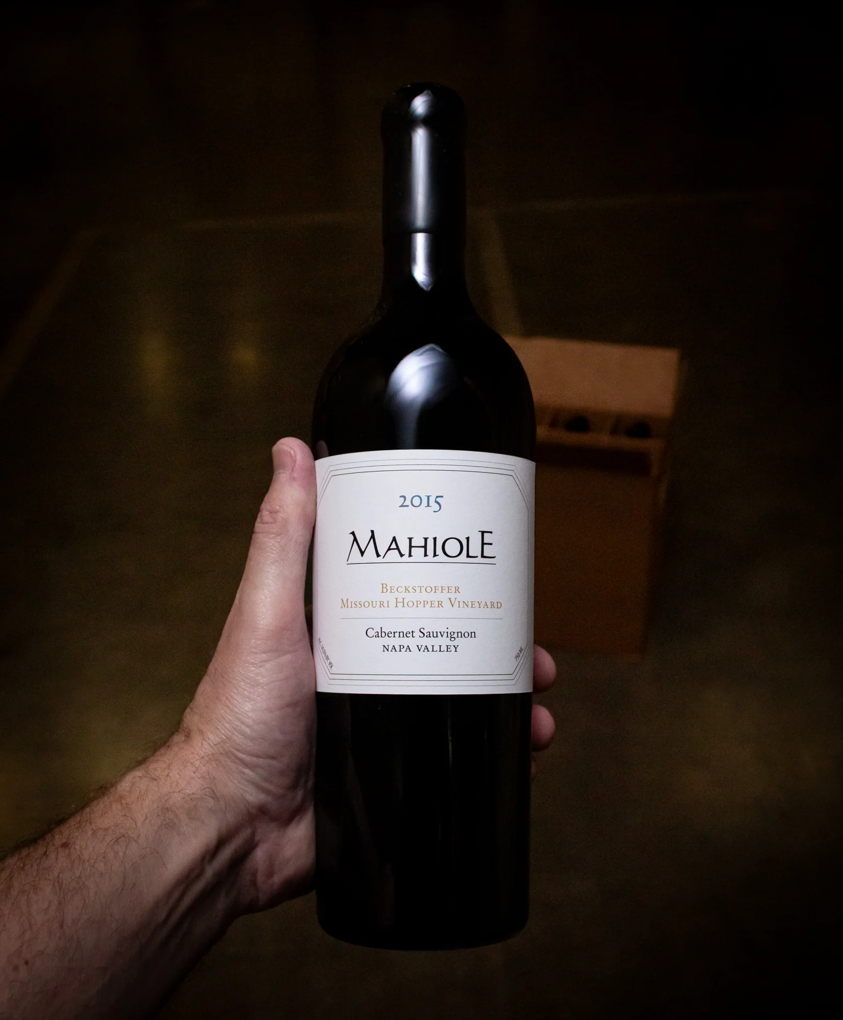 MAHIOLE Cabernet Sauvignon Beckstoffer Missouri Hopper Vineyard Napa Valley 2015