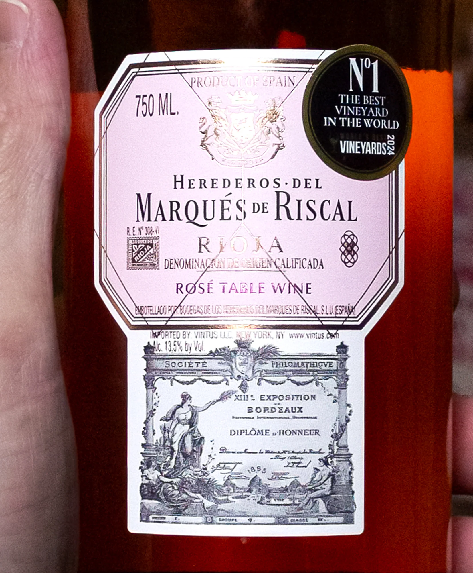 Marqués de Riscal Rosado Rioja 2024 - Image 2