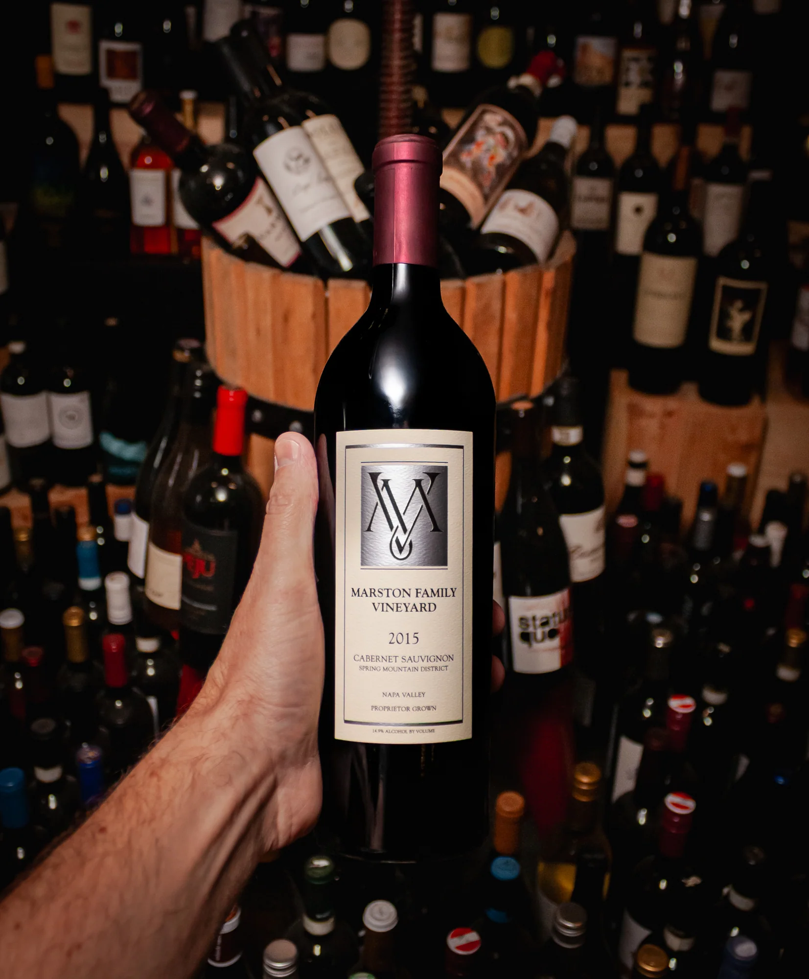 Marston Family Vineyard Cabernet Sauvignon Spring Mountain District Napa Valley 2015 - Image 3