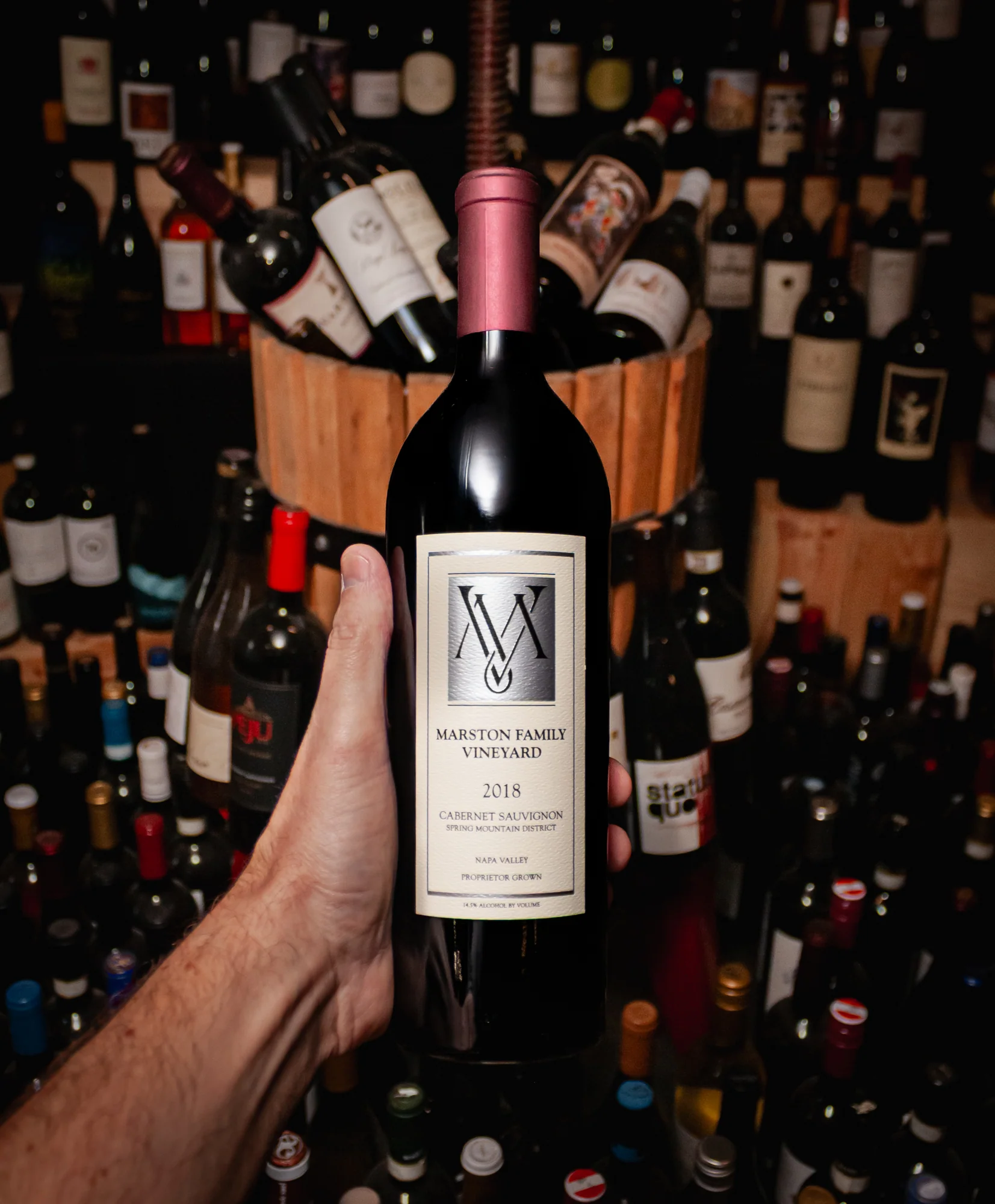 Marston Family Vineyard Cabernet Sauvignon Spring Mountain District Napa Valley 2018 - Image 3