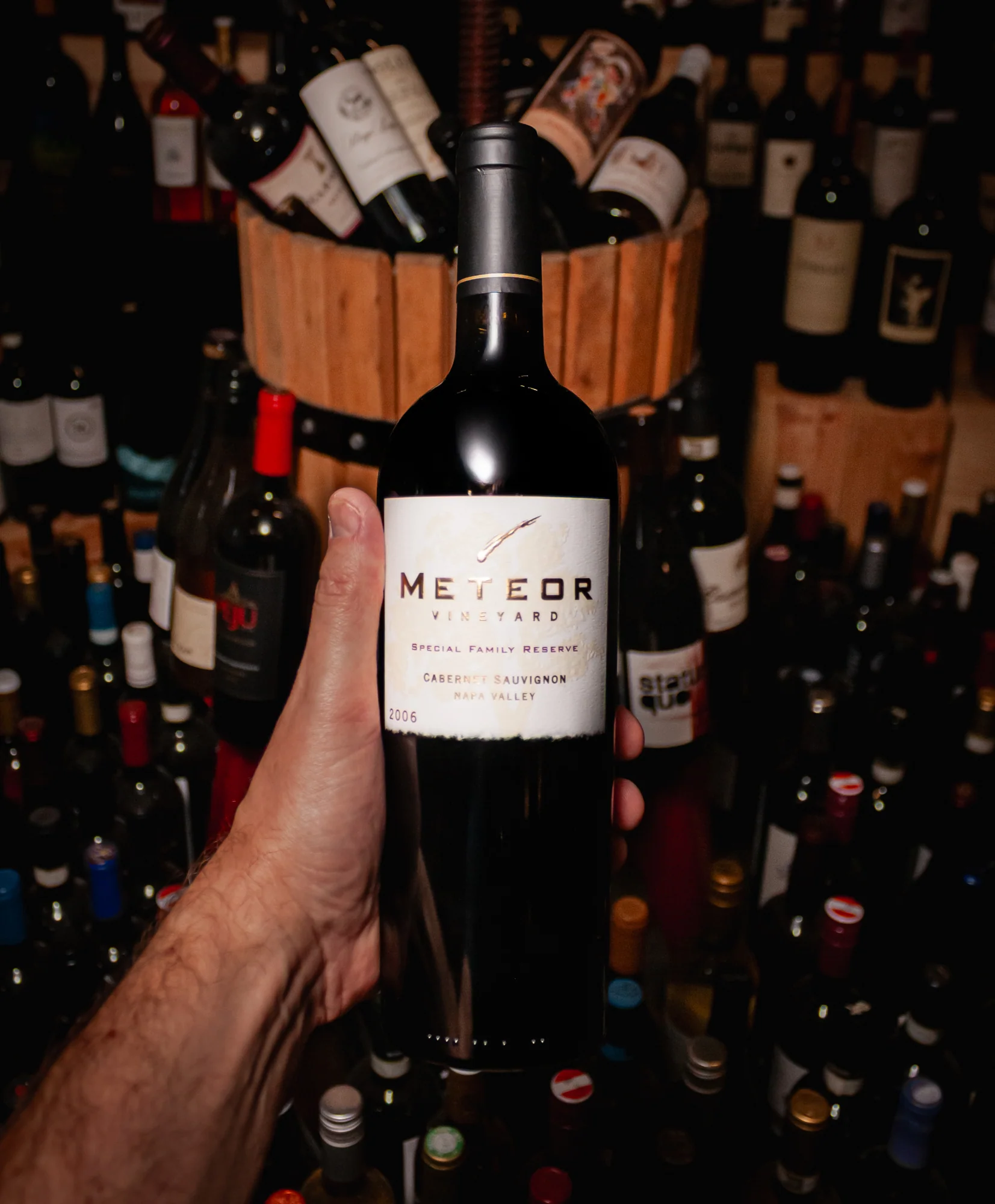 Meteor Vineyard Cabernet Sauvignon Special Family Reserve Napa Valley 2006