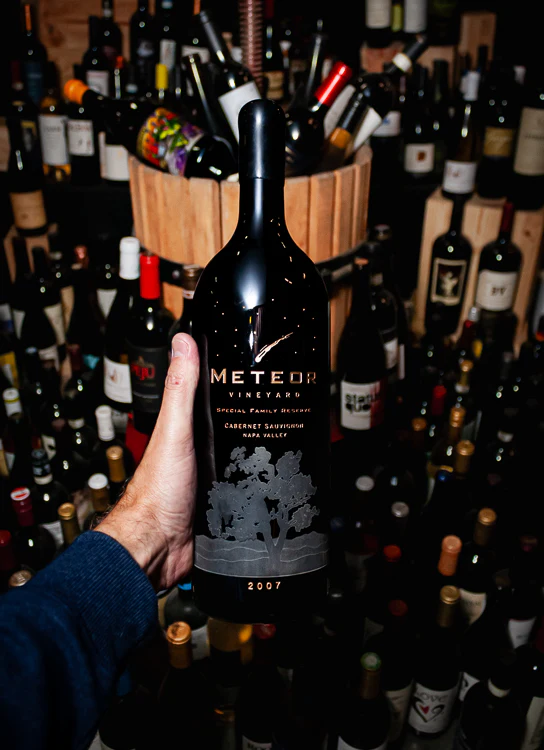 Meteor Vineyard Cabernet Sauvignon Special Family Reserve Napa Valley 2007 (Magnum 1.5L)(ETCHED)