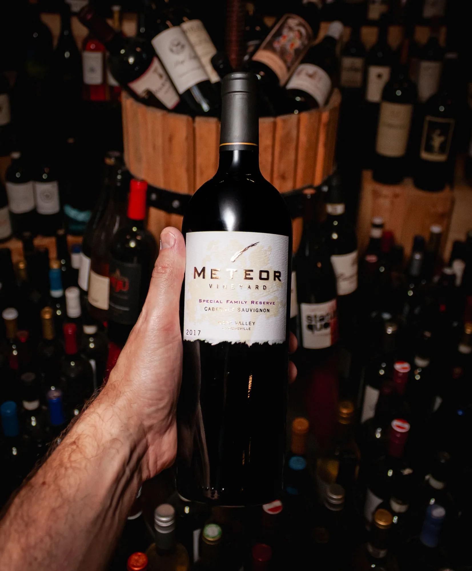 Meteor Vineyard Cabernet Sauvignon Special Family Reserve Napa Valley 2017