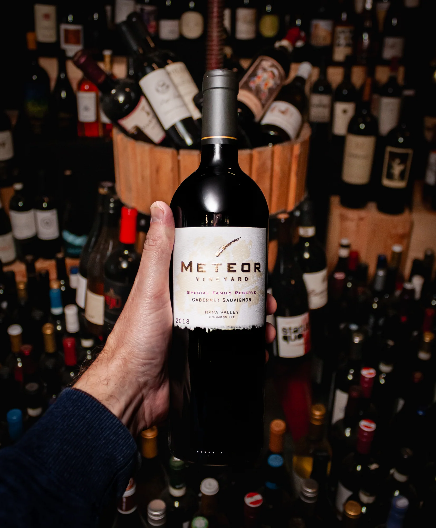 Meteor Vineyard Cabernet Sauvignon Special Family Reserve Napa Valley 2018