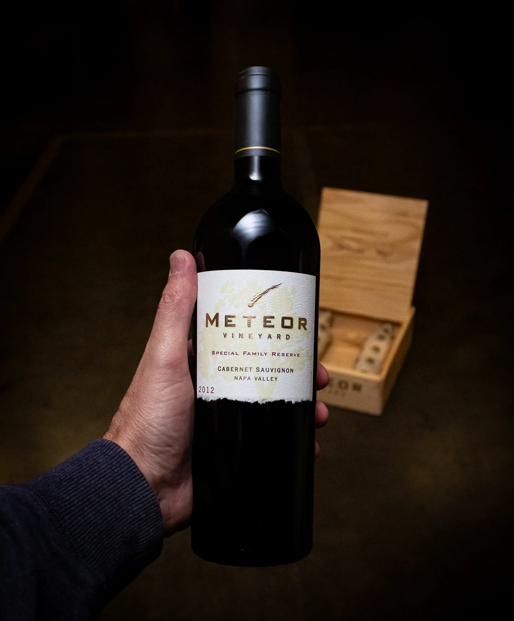 Meteor Vineyard Special Family Reserve Cabernet Sauvignon Napa Valley 2012