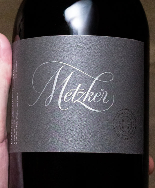 Metzker Cabernet Sauvignon Spring Mountain Napa Valley 2017 (Magnum 1.5L) - Image 2