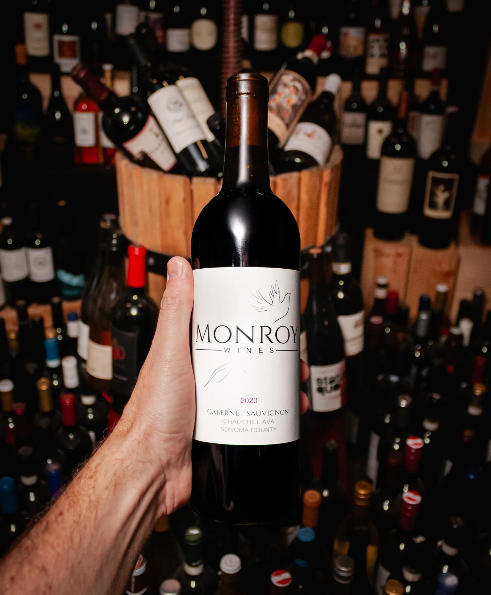 Monroy Wines Cabernet Sauvignon Chalk Hill Sonoma County 2020