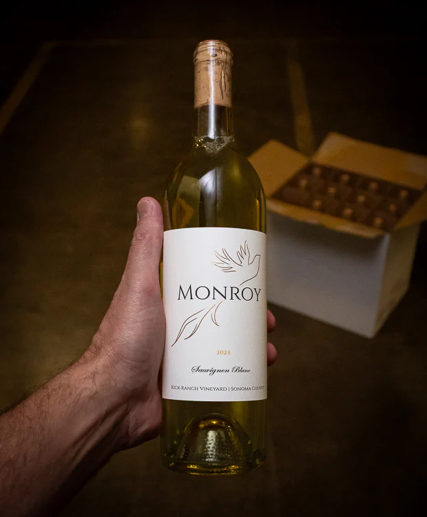Monroy Wines Sauvignon Blanc Kick Ranch Vineyard Sonoma County 2023