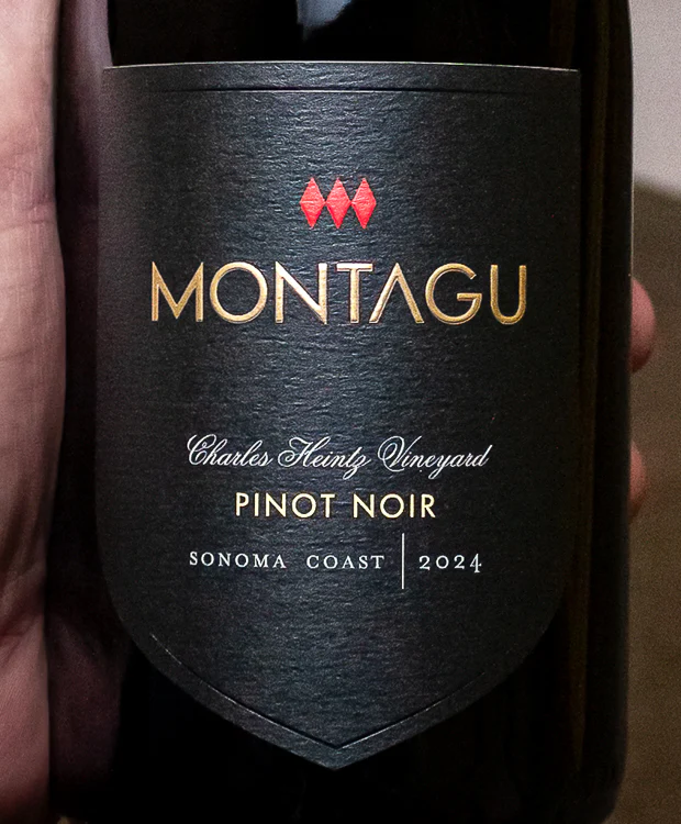 Montagu Pinot Noir Charles Heintz Vineyard Sonoma Coast 2024 - Image 2