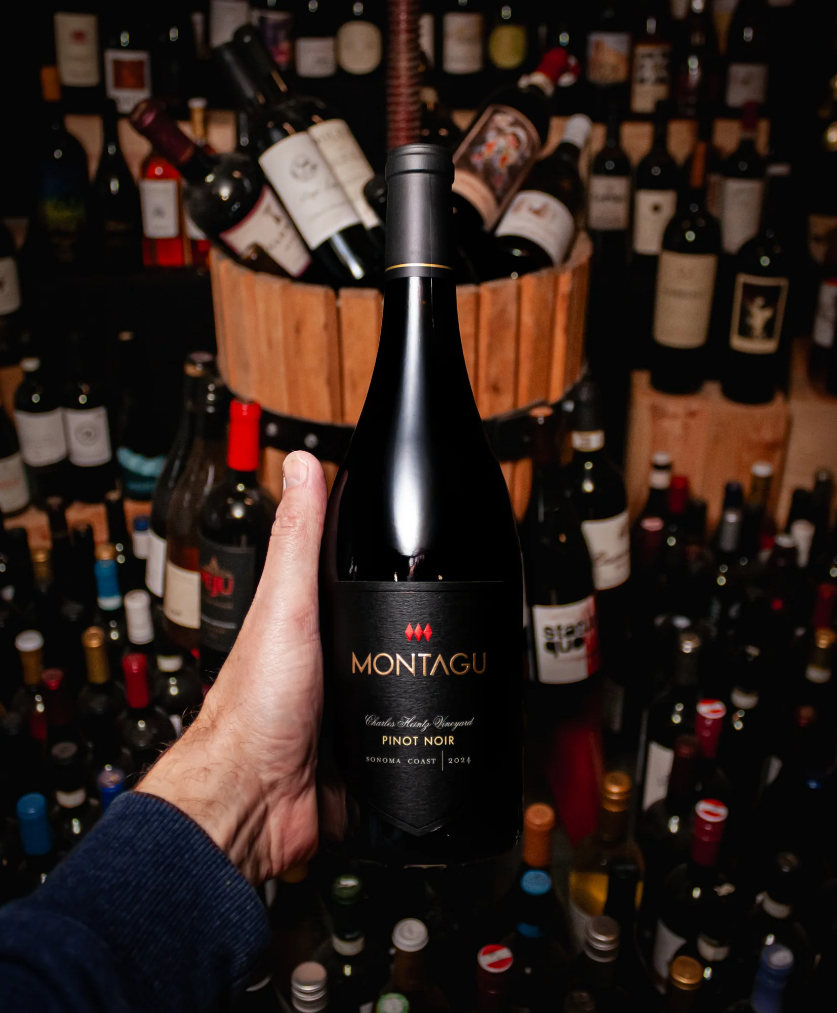 Montagu Pinot Noir Charles Heintz Vineyard Sonoma Coast 2024 - Image 3