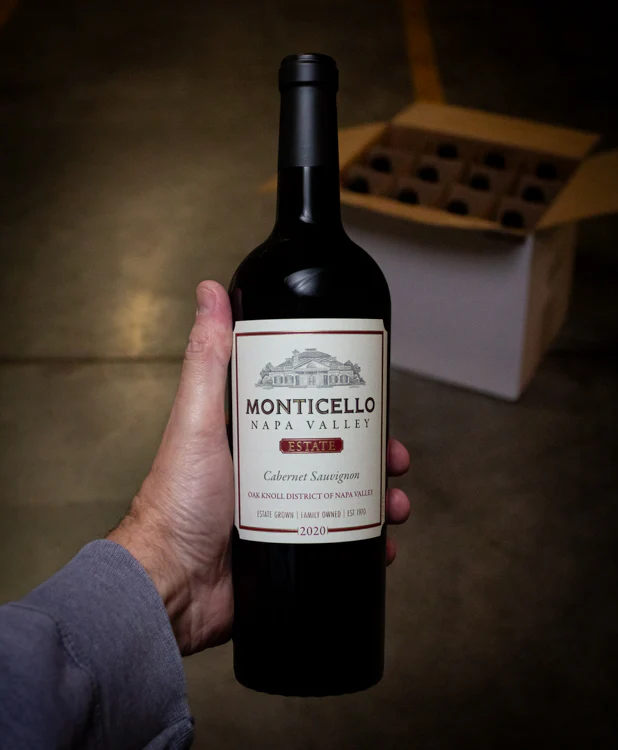 Monticello Vineyards Cabernet Sauvignon Estate Oak Knoll District Napa Valley 2020