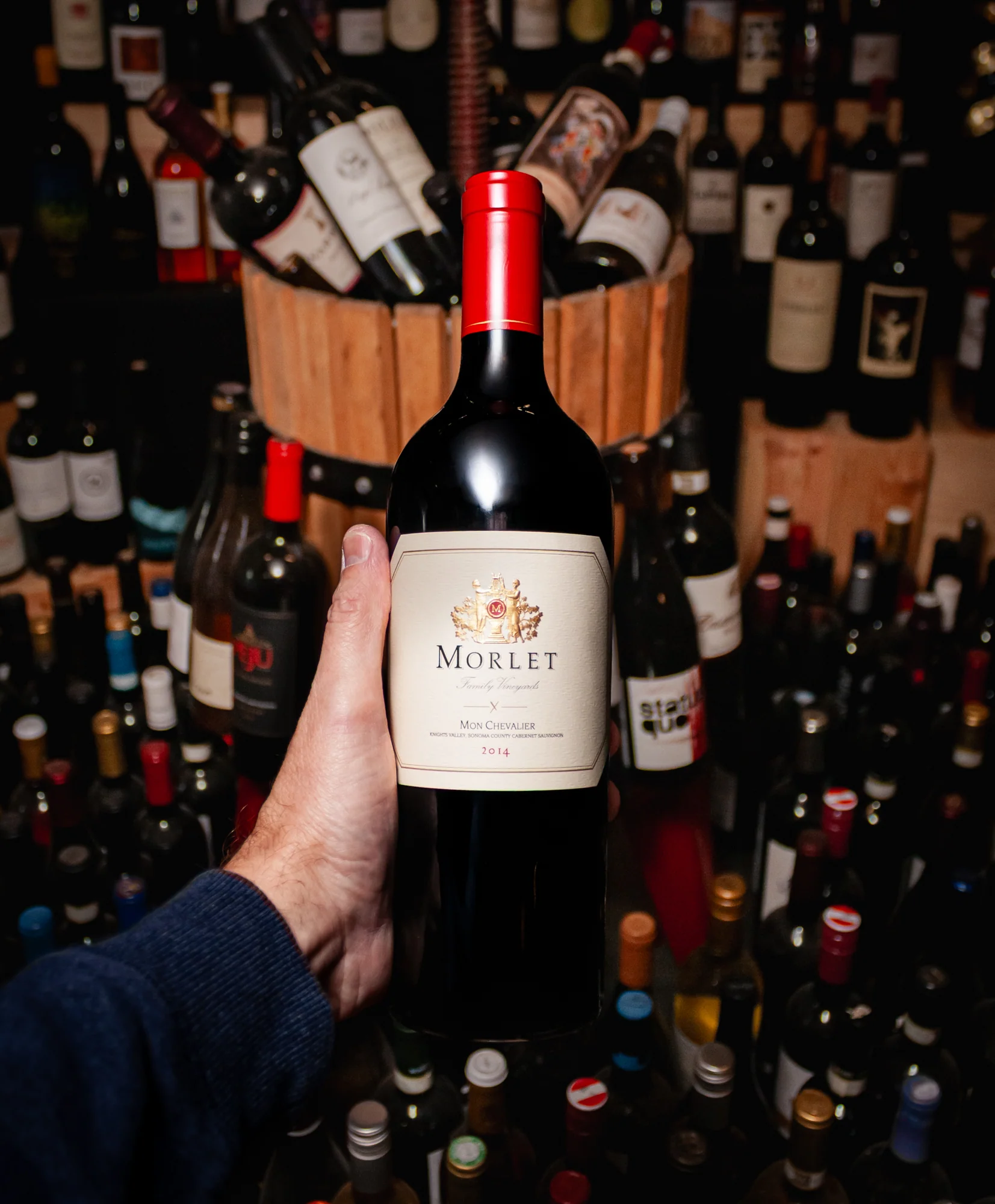 Morlet Family Vineyards Cabernet Sauvignon Mon Chevalier Knights Valley 2014