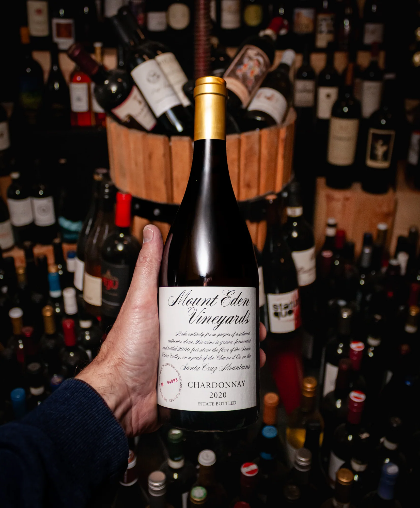 Mount Eden Chardonnay Estate Santa Cruz Mountains 2020 - Image 3
