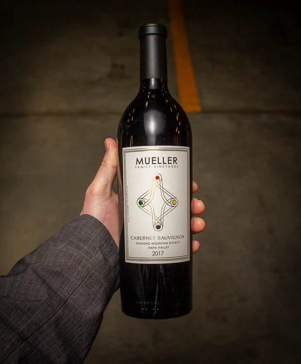 Mueller Family Vineyards Cabernet Sauvignon Diamond Mountain District Napa Valley 2017