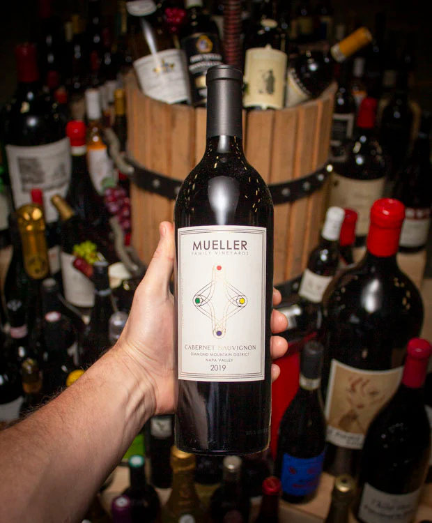 Mueller Family Vineyards Cabernet Sauvignon Diamond Mountain District Napa Valley 2019 - Image 3
