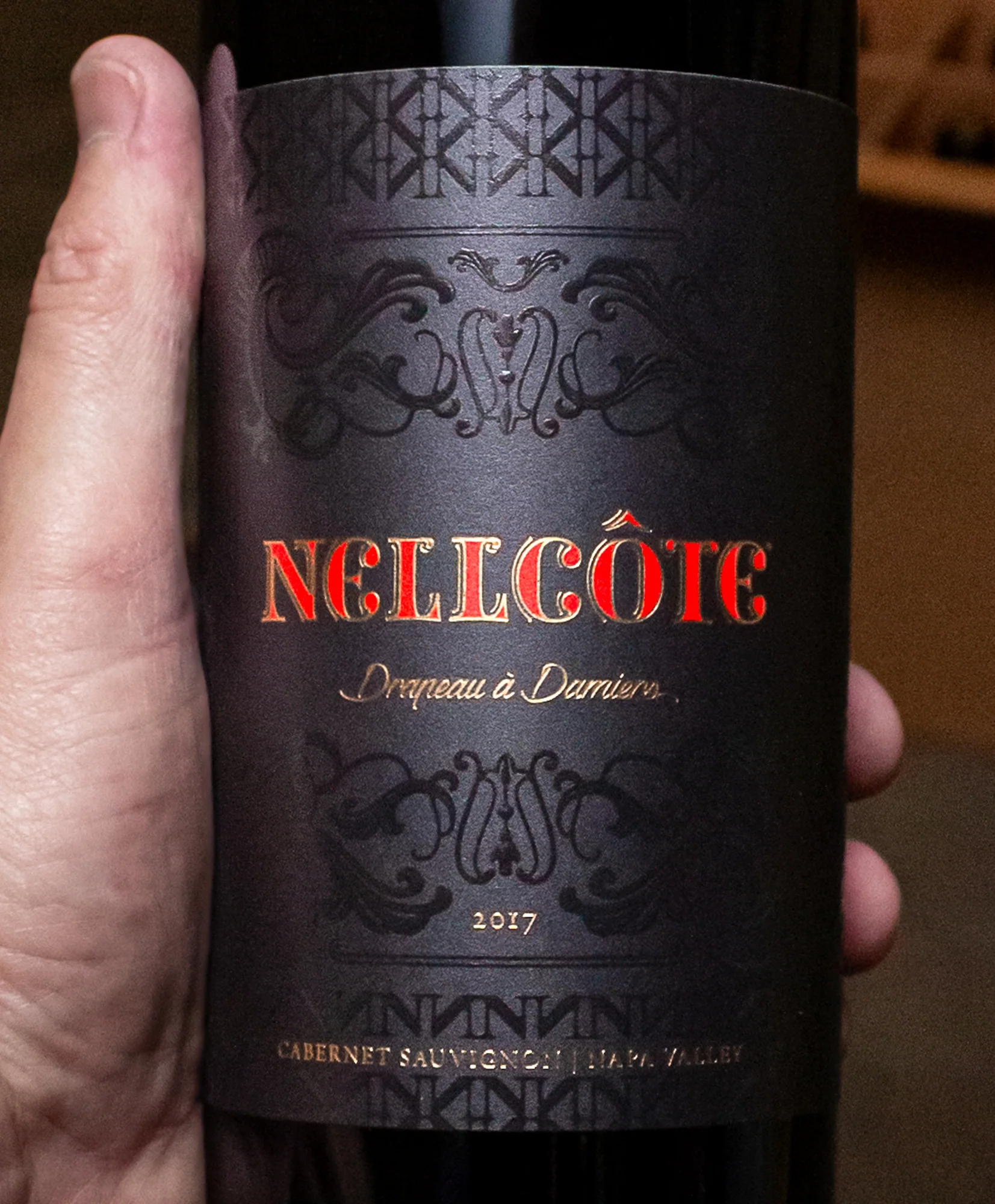 Nellcôte Cabernet Sauvignon Drapeau a Damiers Napa Valley 2017 - Image 2