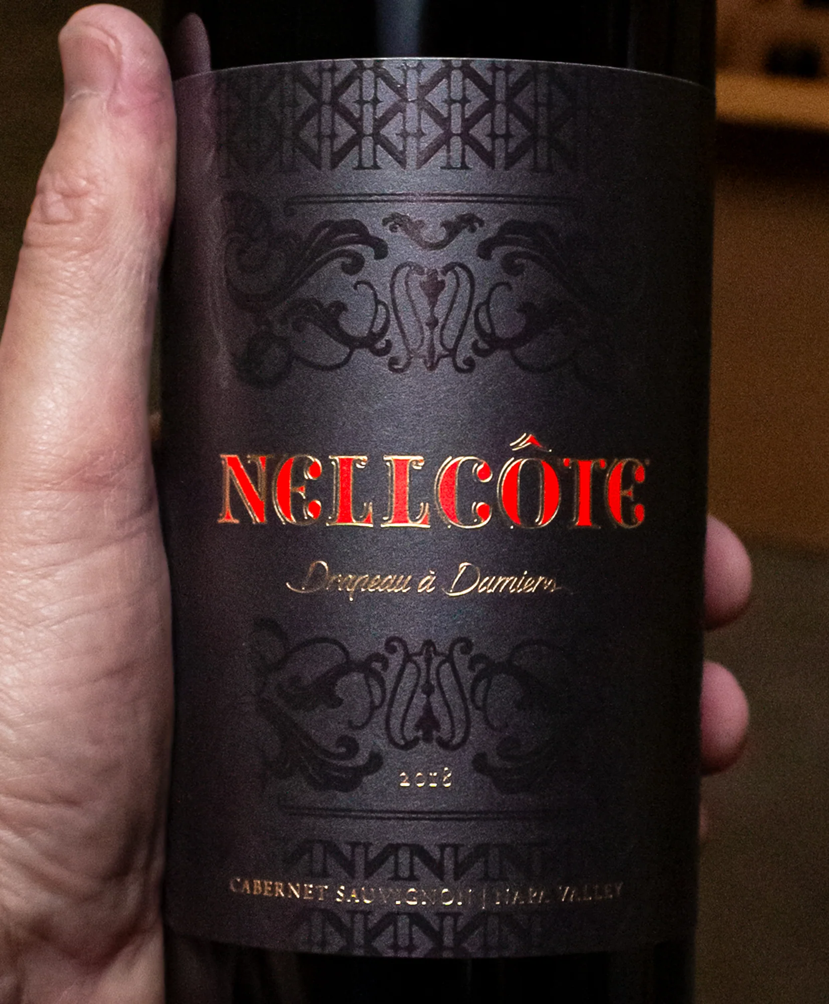 Nellcôte Cabernet Sauvignon Drapeau a Damiers Napa Valley 2018 - Image 2