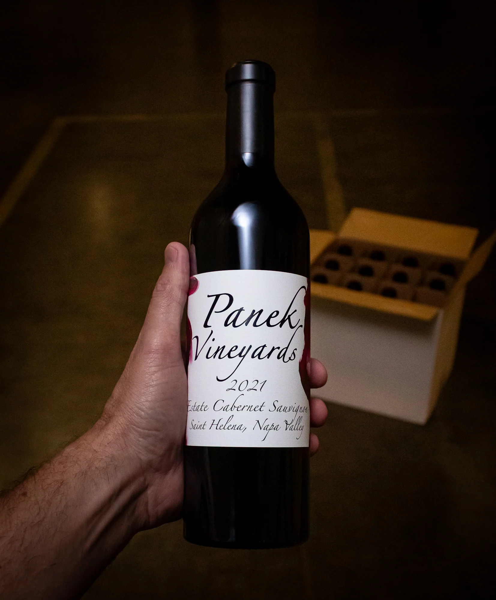 Panek Vineyards Cabernet Sauvignon Estate St Helena Napa Valley 2021