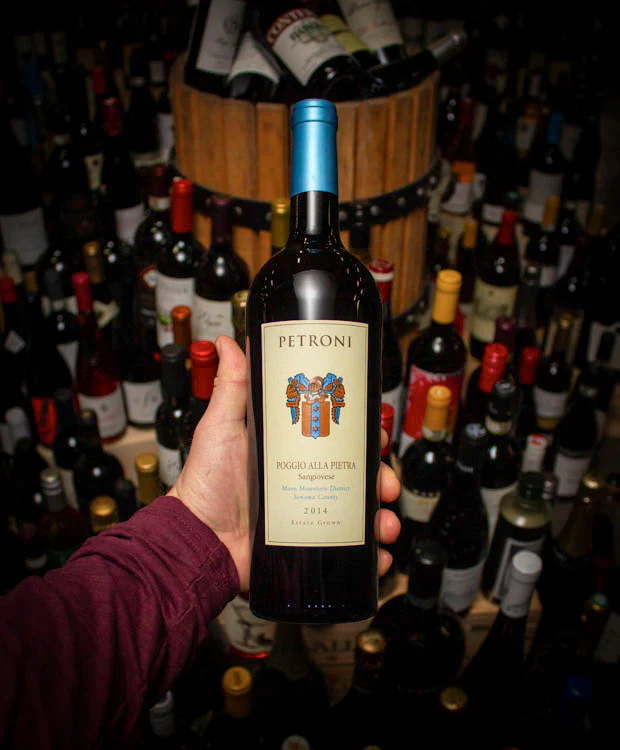 Petroni Vineyards Sangiovese Poggio alla Pietra Vineyard Moon Mountain District 2014