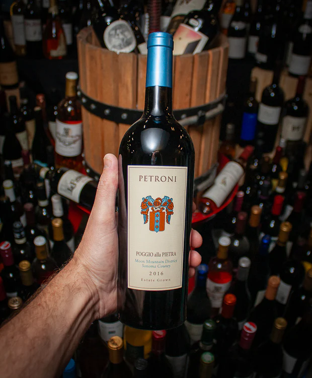 Petroni Vineyards Sangiovese Poggio alla Pietra Vineyard Moon Mountain District 2016