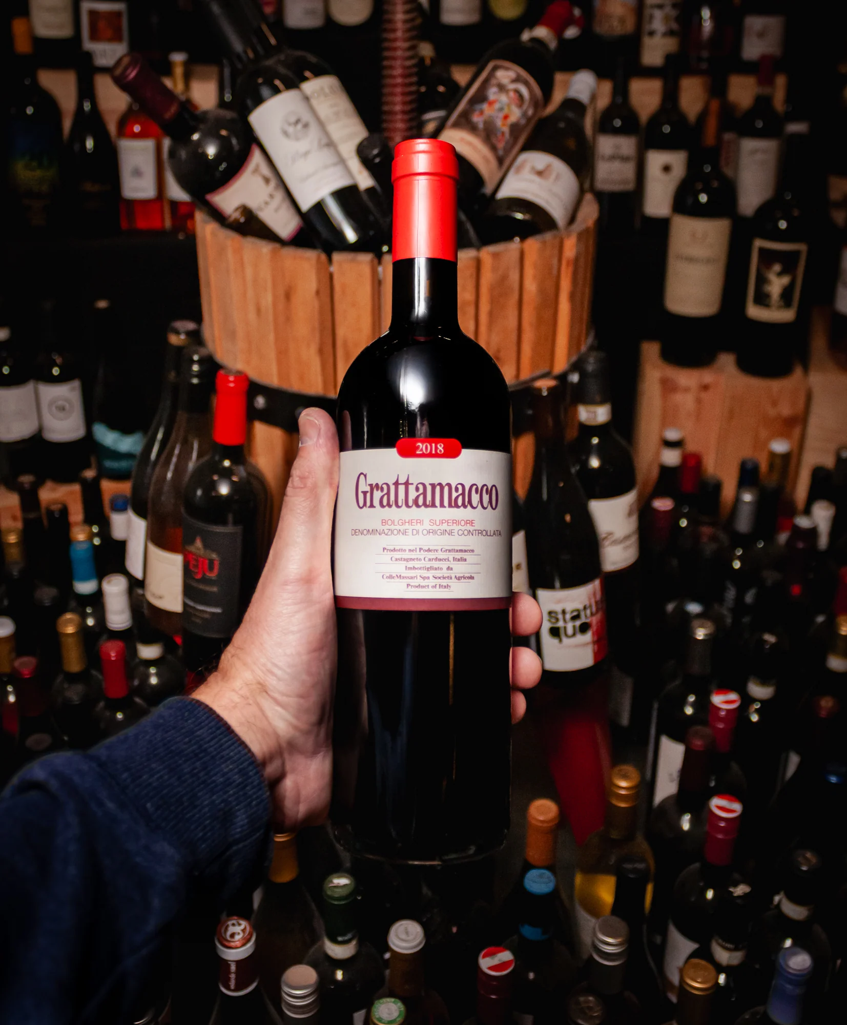 Podere Grattamacco Rosso Superiore Bolgheri 2018