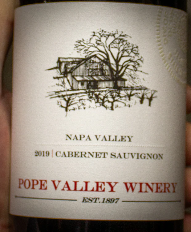 Pope Valley Winery Cabernet Sauvignon Napa Valley 2019 - Image 2