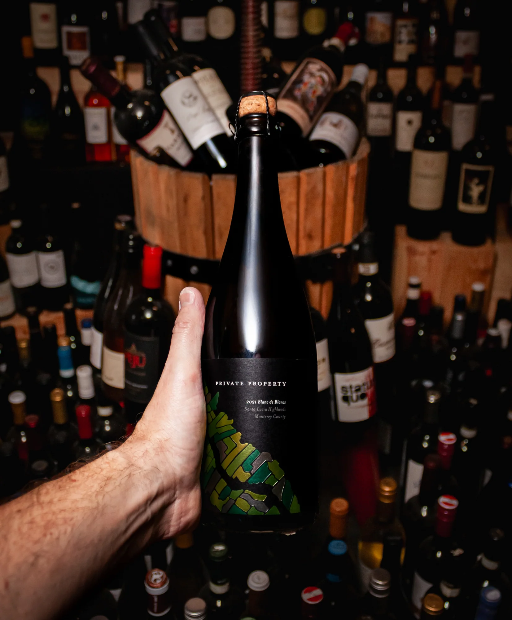 Private Property Blanc de Blancs Brut Santa Lucia Highlands 2021