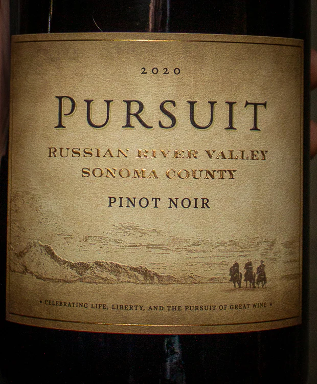 Pursuit Pinot Noir Russian River Valley 2020 (Magnum 1.5L) - Image 2