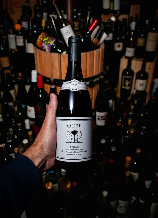 Qupé Syrah Bien Nacido Hillside Estate Santa Maria Valley 2013