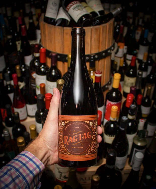Ragtag Wine Co Pinot Noir Greengate Ranch Vineyard Edna Valley 2019 - Image 3