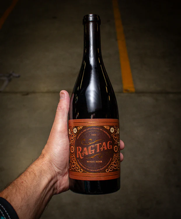 Ragtag Wine Co Pinot Noir Greengate Ranch Vineyard Edna Valley 2021
