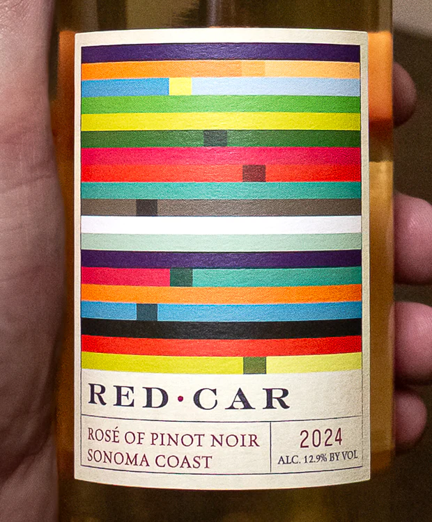 Red Car Rosé of Pinot Noir Sonoma Coast 2024 - Image 2